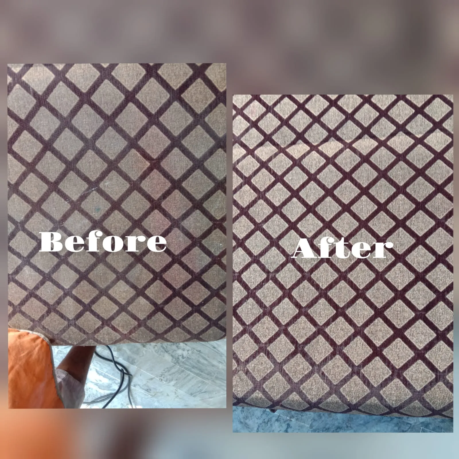 Sofa upholstery cleaning